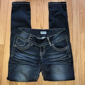 Dark blue Mudd straight leg jeans